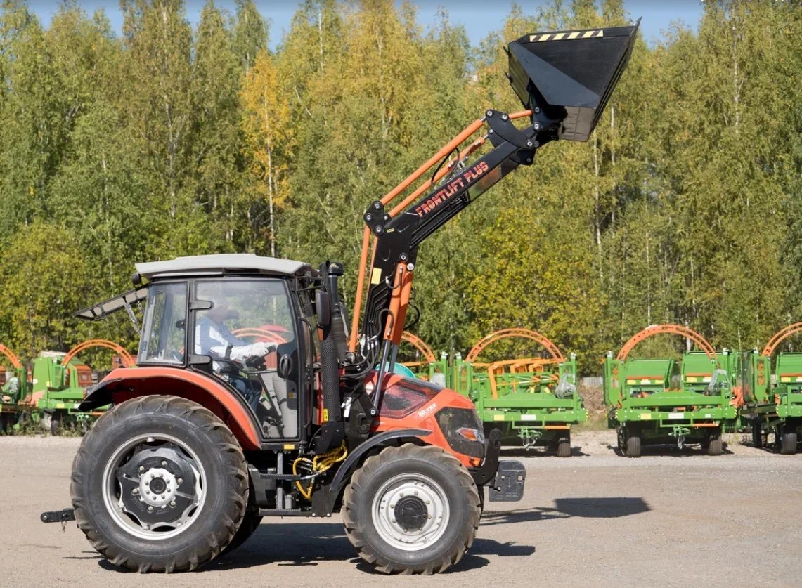 Фронтальный погрузчик FRONTLIFT 1200 EURO к тракторам FARMER FL904 купить,  цена