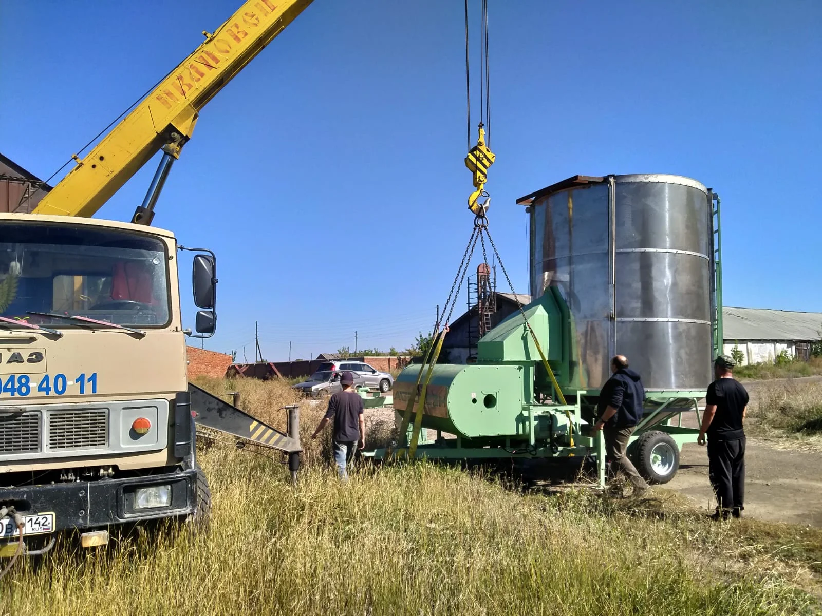 Мобильная зерносушилка Agronezh M40 купить, цена