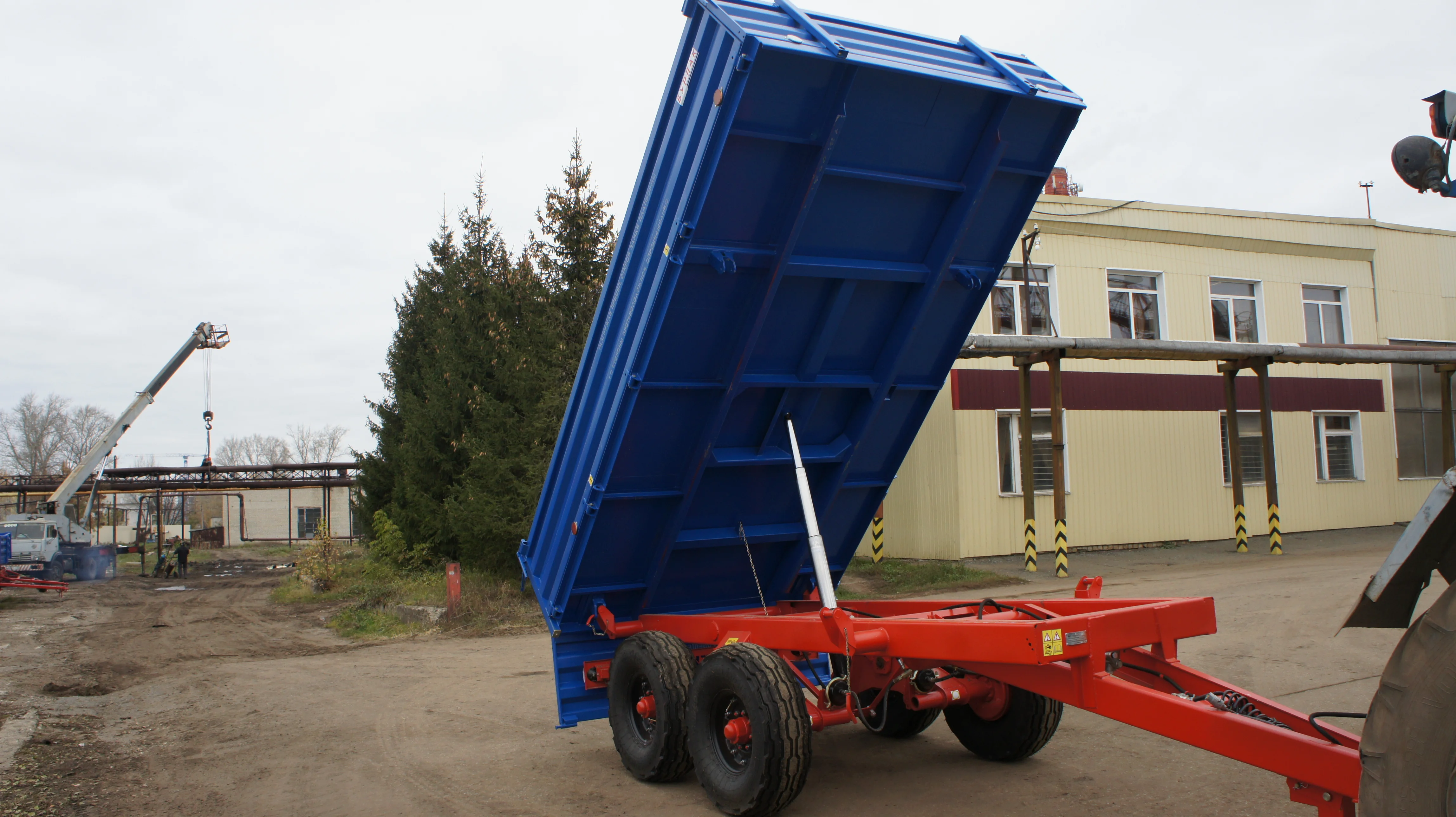 Полупуприцеп тракторный самосвальный ППТС-5 купить, цена